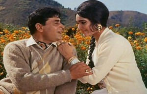 राज कपूर और राजेंद्र कुमार के साथ वैजयंती माला