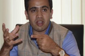 हिमाचल प्रदेश युवा कांग्रेस के अध्यक्ष विक्रमादित्य सिंह