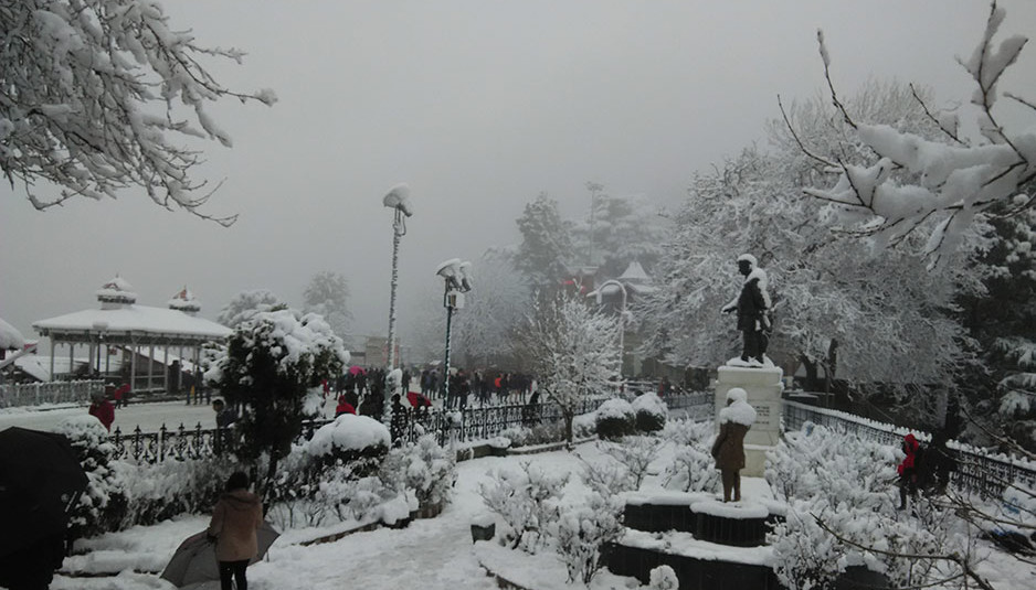 हिमाचल: 15 नवंबर को 6 जिलों में येलो अलर्ट, रोहतांग में भारी बर्फबारी