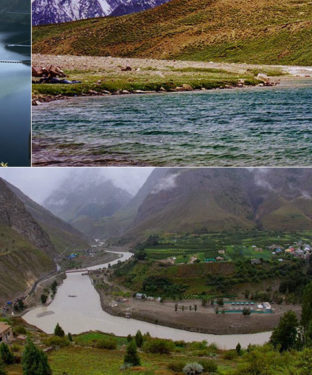 हिमाचल नदियों की भूमिका....