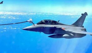 Rafale: अंबाला एयरबेस पर हुई राफेल लड़ाकू विमानों की लैंडिंग